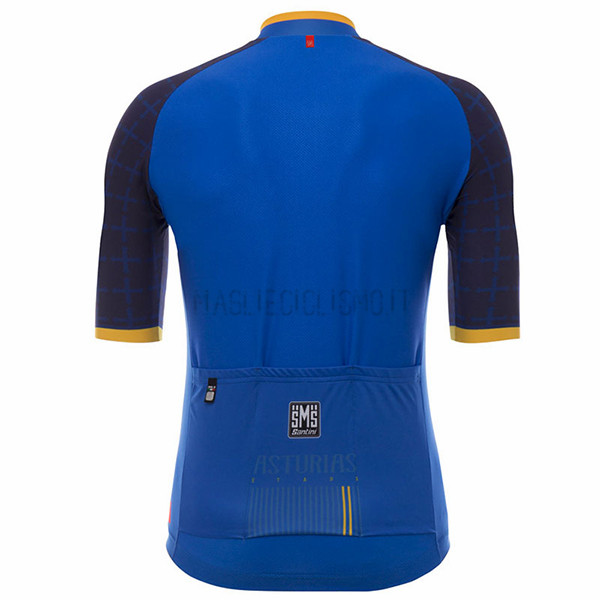 Maglia Asturias Vuelta Espana 2017 Blu - Clicca l'immagine per chiudere